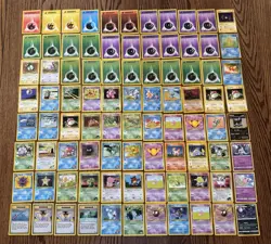 Pokemon TCG Vintage Card Lot - Preowned 143 Cards / Holo / Rare / 1st Edition - Image 2