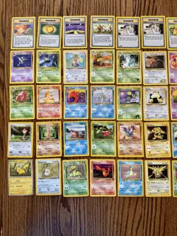 Pokemon TCG Vintage Card Lot - Preowned 143 Cards / Holo / Rare / 1st Edition - Image 3