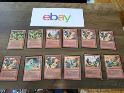 Lot of 12- Fallen Empires Cards- Magic the Gathering MTG Red Goblins - Image 1