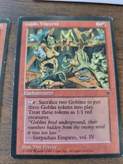 Lot of 12- Fallen Empires Cards- Magic the Gathering MTG Red Goblins - Image 3