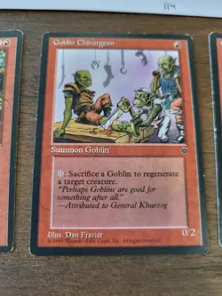 Lot of 12- Fallen Empires Cards- Magic the Gathering MTG Red Goblins - Image 4