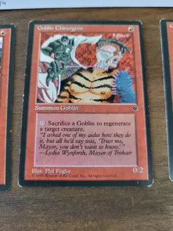 Lot of 12- Fallen Empires Cards- Magic the Gathering MTG Red Goblins - Image 5