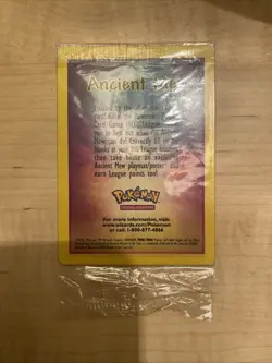 Ancient Mew SEALED Pokemon Unopened 2000 Movie Promo Holo Card - RARE - Image 2