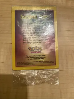 Ancient Mew SEALED Pokemon Unopened 2000 Movie Promo Holo Card - RARE - Image 3