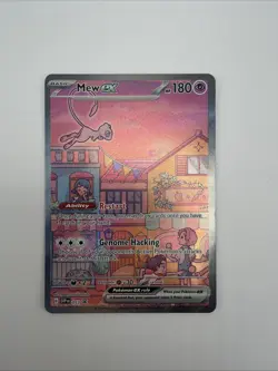 Pokemon Mew ex 053 Sv: Scarlet & Violet Promo Cards Holo - Image 3