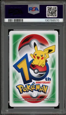 Pokemon 10th Ann. Playing Cards Croconaw Green Jack of Diamonds PSA 10 Gem Mint - Image 2