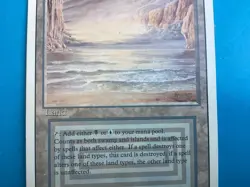 Magic: The Gathering Underground Sea Revised Edition Dual Land Card - Image 4