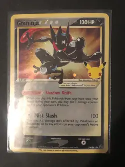Greninja Star SWSH144 SWSH: Sword & Shield Promo Cards Pokemon TCG NM - Image 1