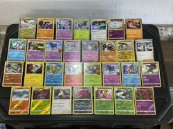 30 Pokemon Cards Lot VTG ALL RARE HOLO Crabominable Raikou Togekiss Golurk - Image 1