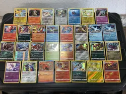 30 Pokemon Cards Lot VTG ALL RARE HOLO Diancie Absol Darkrai Hoopa Keldeo - Image 1