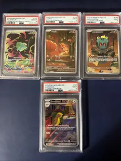Pokemon Graded Card Lot PSA 9 And PSA 8 MEGA EVOLUTION LOT - Image 1