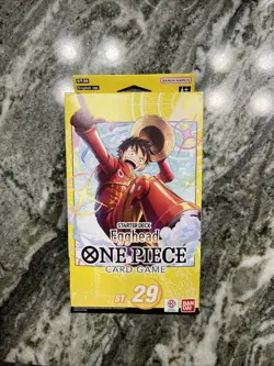 ONE PIECE CARD GAME EGGHEAD LUFFY STARTER DECK ST-29 TCG ENGLISH - Image 1