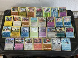 30 Pokemon Cards Lot VTG ALL RARE HOLO Revavroom Emboar Swampert Latios - Image 1