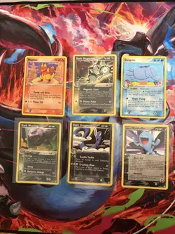 Pokemon EX TEAM ROCKET RETURNS - 6 Card Lot - LP - Vintage Pokemon Non Holo - Image 1