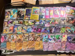 Pokemon Card Lot ex, V, Vmax, Ace Spec, Promos, 70 cards ENGLISH, no duplicates - Image 1