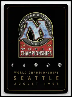 Cursed Scroll World Championship Decks Gold Border Magic The Gathering Card - Image 2