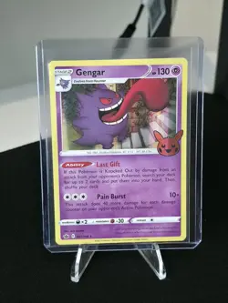 2021 Gengar "Holo Foil" Pokemon Trick or Trade Halloween Card - TCG! - Image 1