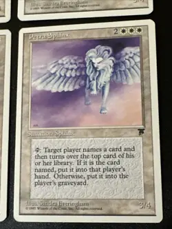 Petra Sphinx X4 Chronicles Ex Cond See Pics Front/Back English - Image 2