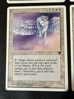 Petra Sphinx X4 Chronicles Ex Cond See Pics Front/Back English - Image 3