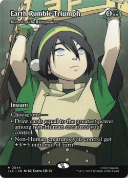 Earth Rumble Triumph - Return of the Wildspeaker (Borderless) M Avatar: The Last - Image 1