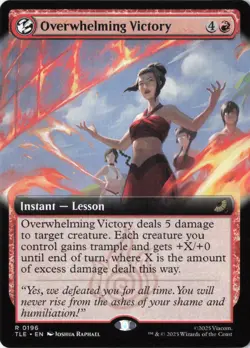 Overwhelming Victory (Extended Art) R Avatar: The Last Airbender: Eternal-Legal - Image 1