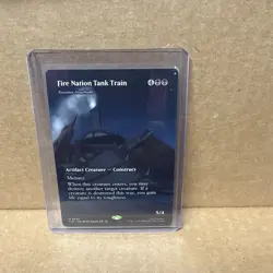 Fire Nation Tank Train (Borderless) Avatar: TLA Eternal-Legal Regular - Image 1