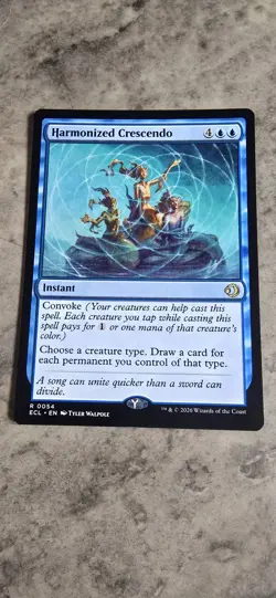 Harmonized Crescendo Lorwyn Eclipsed Regular Instant Rare MTG NM - Image 1