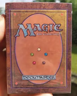 Limited BETA Starter DECK Magic MTG Gem Mint 1993 + Rulebook - EMPTY PRODUCT - Image 1