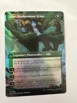 Oko, Lorwyn Liege (Borderless) Lorwyn Eclipsed Foil - Image 2
