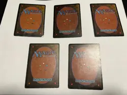 Magic the Gathering Revised dual lands set (all ten) MP, HP, DM - Image 2