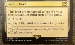 Magic the Gathering: Final Fantasy 1 - Starting Town - 289 - Regular - Image 3