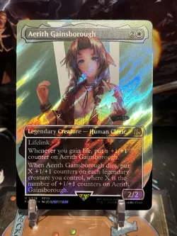 MTG | Aerith Gainsborough (⚡Surge Foil✨) [FINAL FANTASY] - Image 1