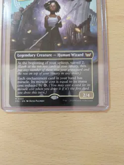 Aminatou, Veil Piercer Borderless Mythic, Duskmourn Commander #001, MTG Magic - Image 2