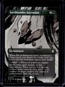 2025 Magic The Gathering Last Airbender Earthbender Ascension Mythic Rare #0307 - Image 1