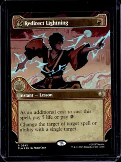 2025 Magic The Gathering Last Airbender Redirect Lightning Rare #0343 - Image 1