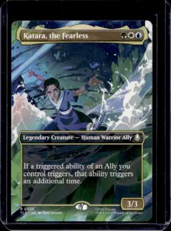 2025 Magic The Gathering Last Airbender Katara the Fearless Rare #0305 - Image 1
