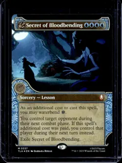 2025 Magic The Gathering Last Airbender Secret of Bloodbending Mythic Rare #0337 - Image 1