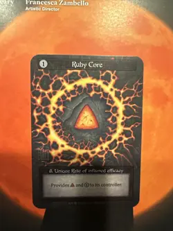Ruby Core Alpha Non Foil Sorcery Tcg - Image 2