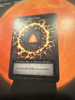 Ruby Core Alpha Non Foil Sorcery Tcg - Image 4