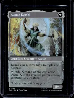 2025 Magic The Gathering Last Airbender The Legend Of Kyoshi Mythic Rare #0186 - Image 2