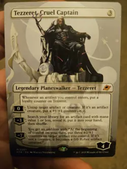 Tezzeret, Cruel Captain (Borderless) Edge of Eternities Regular - Image 1
