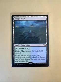 MTG Hedge Maze MKM 0262 R NM Regular - Image 2
