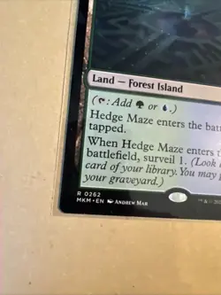 MTG Hedge Maze MKM 0262 R NM Regular - Image 3