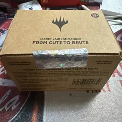 Secret Lair Commander Deck From Cute to Brute Magic The Gathering MTG Sealed Box - Image 2