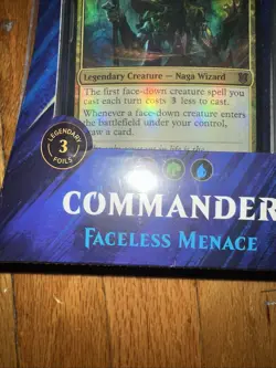 Faceless Menace Commander Deck Magic The Gathering 2019 Brand New Factory Sealed 630509892563 - Image 4