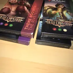 MTG Magic Streets of New Capenna THEME Booster Box-OPEN/NOT COMPLETE/DAMAGED BOX - Image 3
