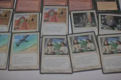 15x homelands minotaurs mesa falcon abbey matron white red magic cards MP - Image 2
