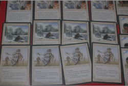 MTG 16 ICE AGE Warning kjeldoran guard Fylgja white playsets magic cards - Image 3