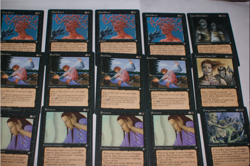 MTG 15 ICE AGE mind ravel soul kiss black playsets seizures magic cards - Image 1