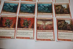 MTG 15x 8th & 9th edition orcish spy playset red magic card lot MP - Image 2